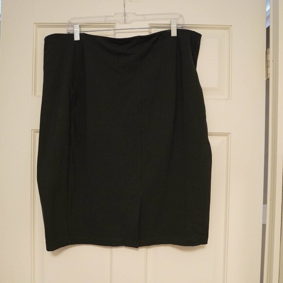 Liverpool Los Angeles Dark GPencil Skirt Size 20W Classic Career Stretch Pull-On - Picture 2 of 3